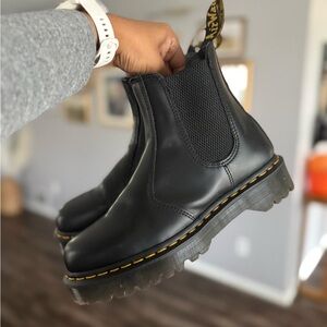 Dr. Martens Black Leather Boots